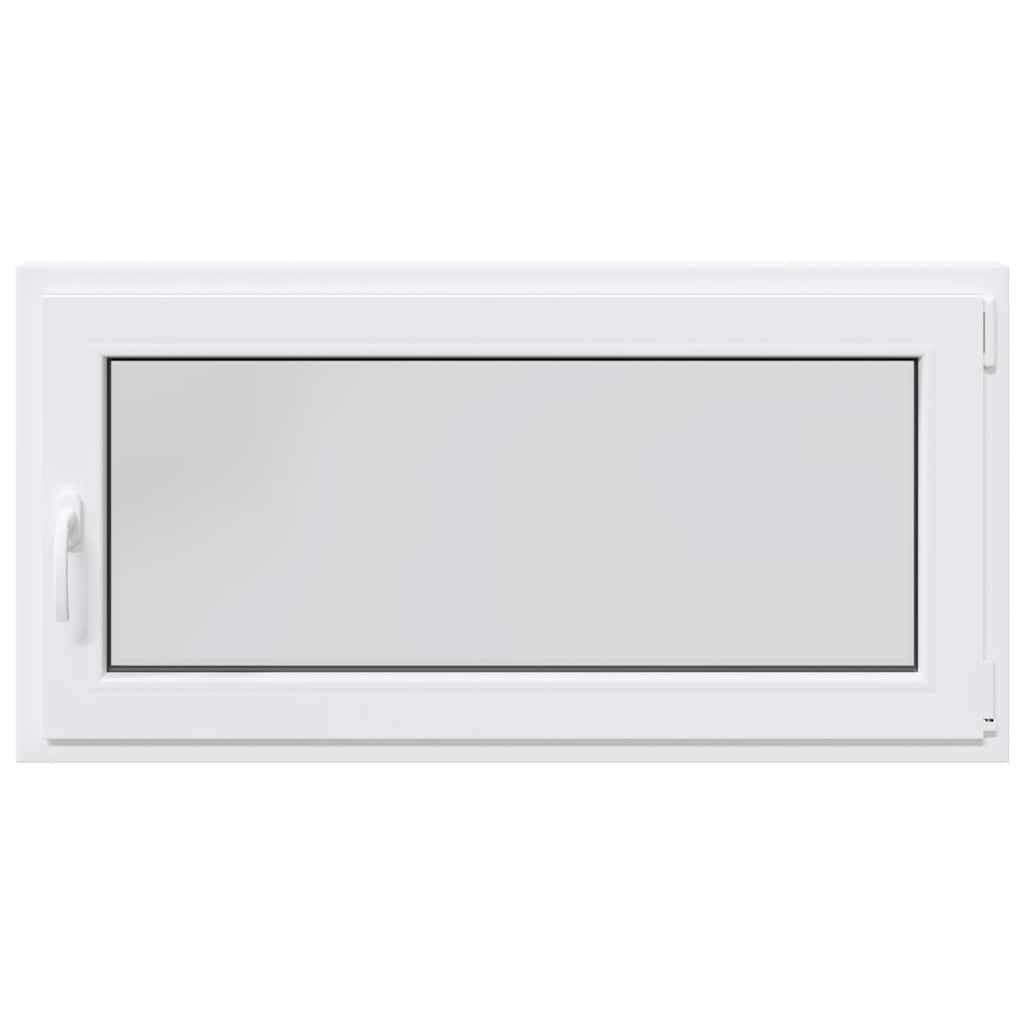 vidaXL Kellerfenster RISOR 120x60 cm Dreh Kipp DIN Rechts Weiß - Image 5