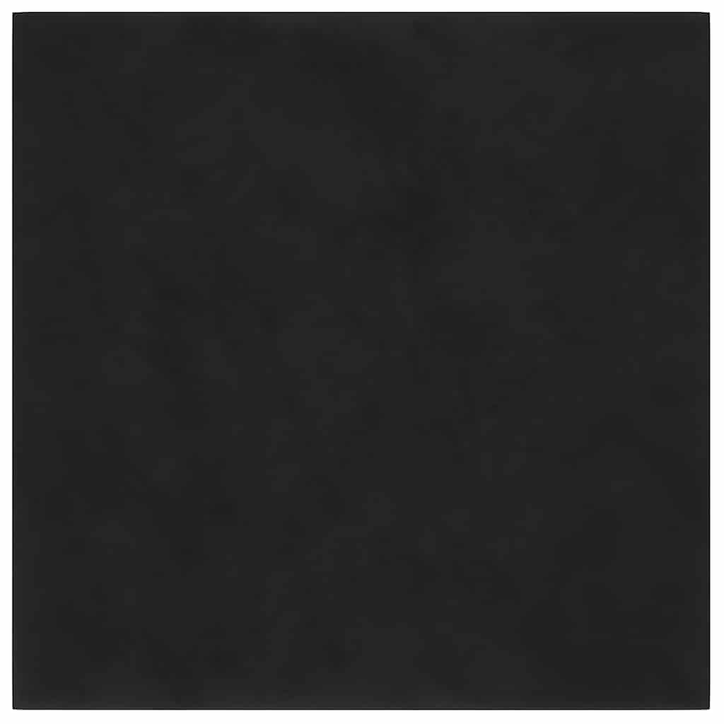 vidaXL Wandpaneele 12 Stk. Schwarz 30x30 cm Samt 1,08 m² - Image 3