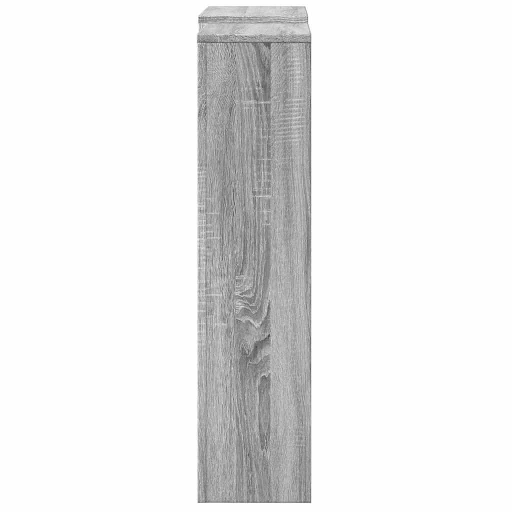 vidaXL Heizkörperverkleidung Grau Sonoma 205x21,5x83,5 cm - Image 4