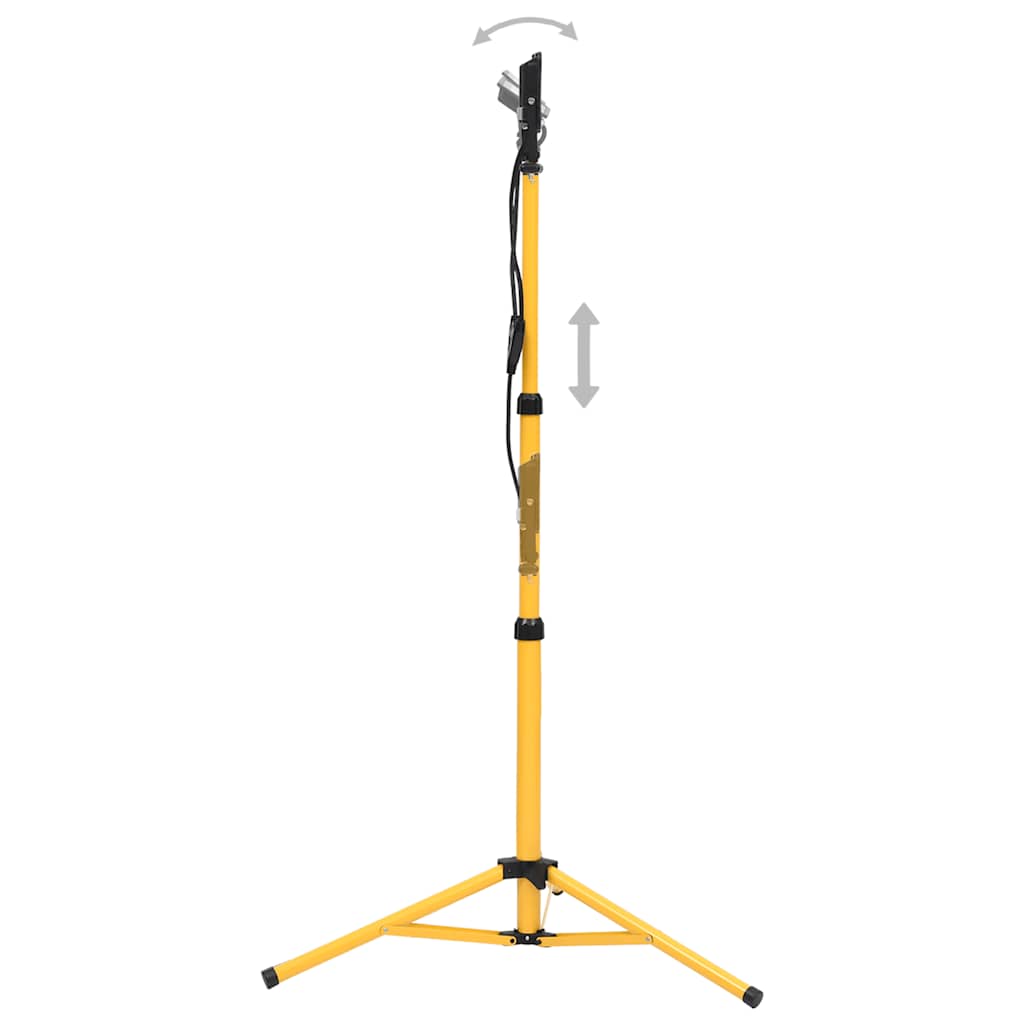 vidaXL LED-Fluter mit Stativ 2x50 W Warmweiß - Image 3