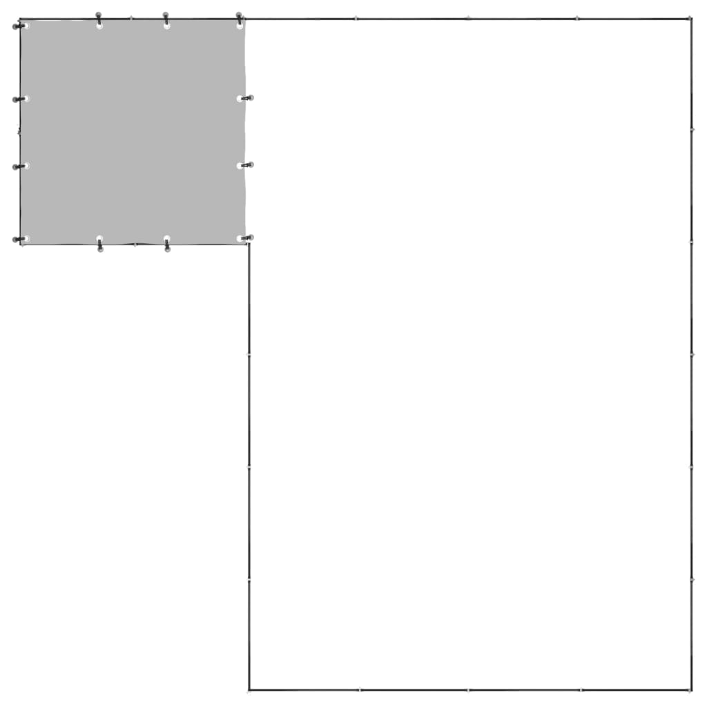 vidaXL Hundezwinger Schwarz 8,47 m² Stahl - Image 4
