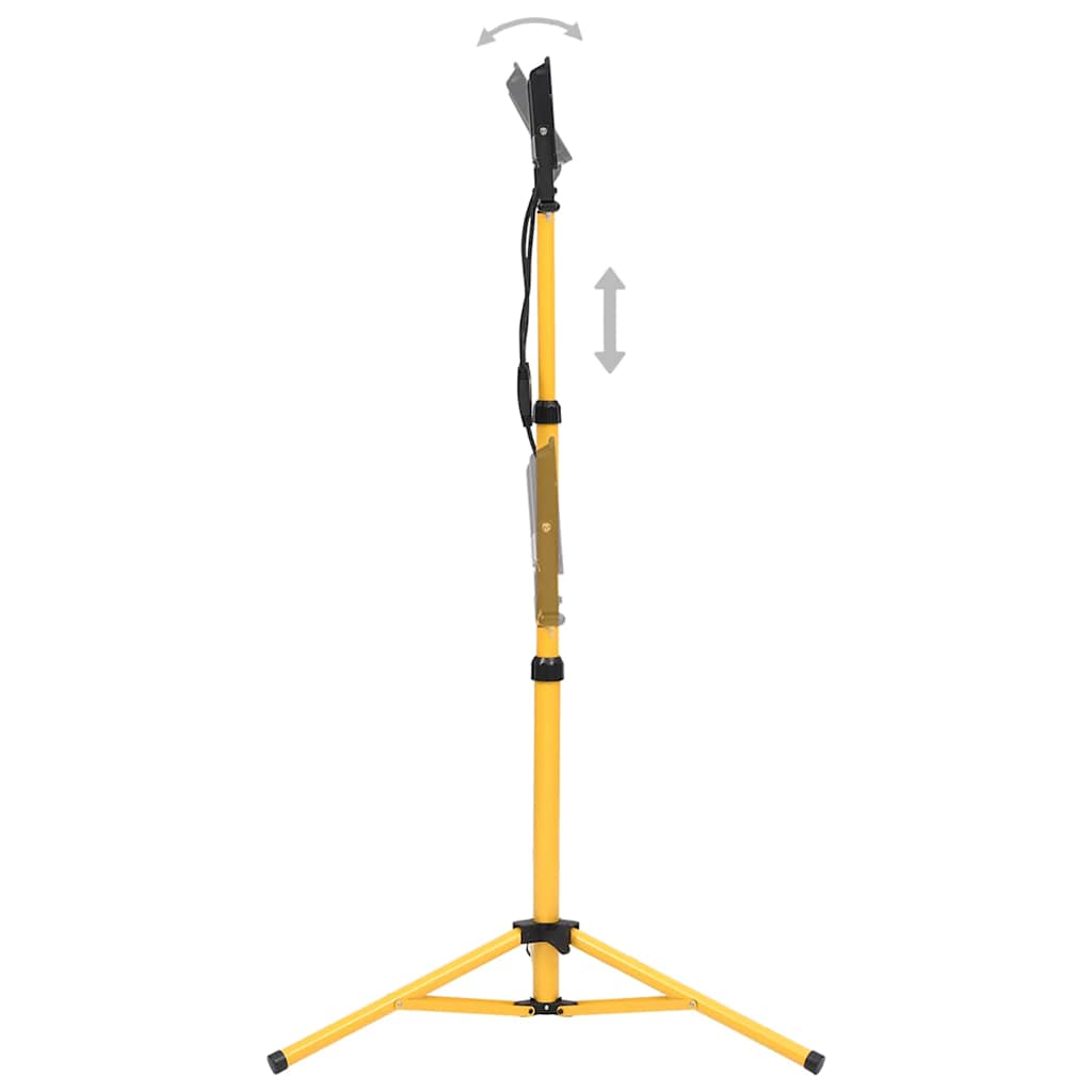 vidaXL LED-Fluter mit Stativ 2x50 W Kaltweiß - Image 3