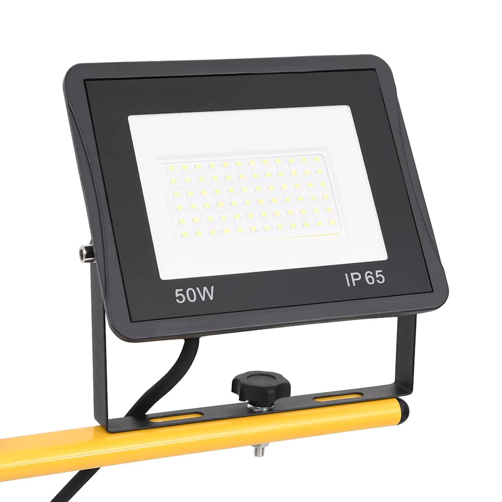 vidaXL LED-Fluter mit Stativ 2x50 W Kaltweiß - Image 4
