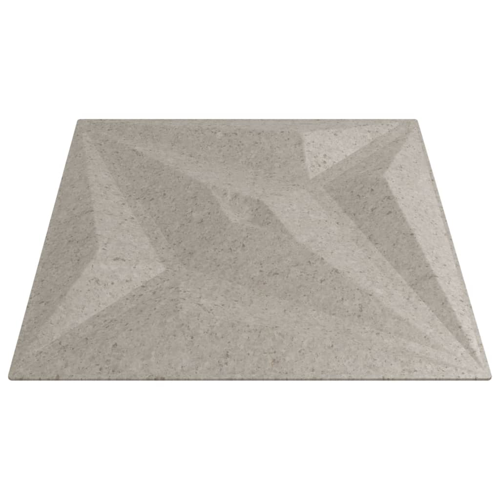 vidaXL Wandpaneele 48 Stk. Beton 50x50 cm XPS 12 m² Stern - Image 6