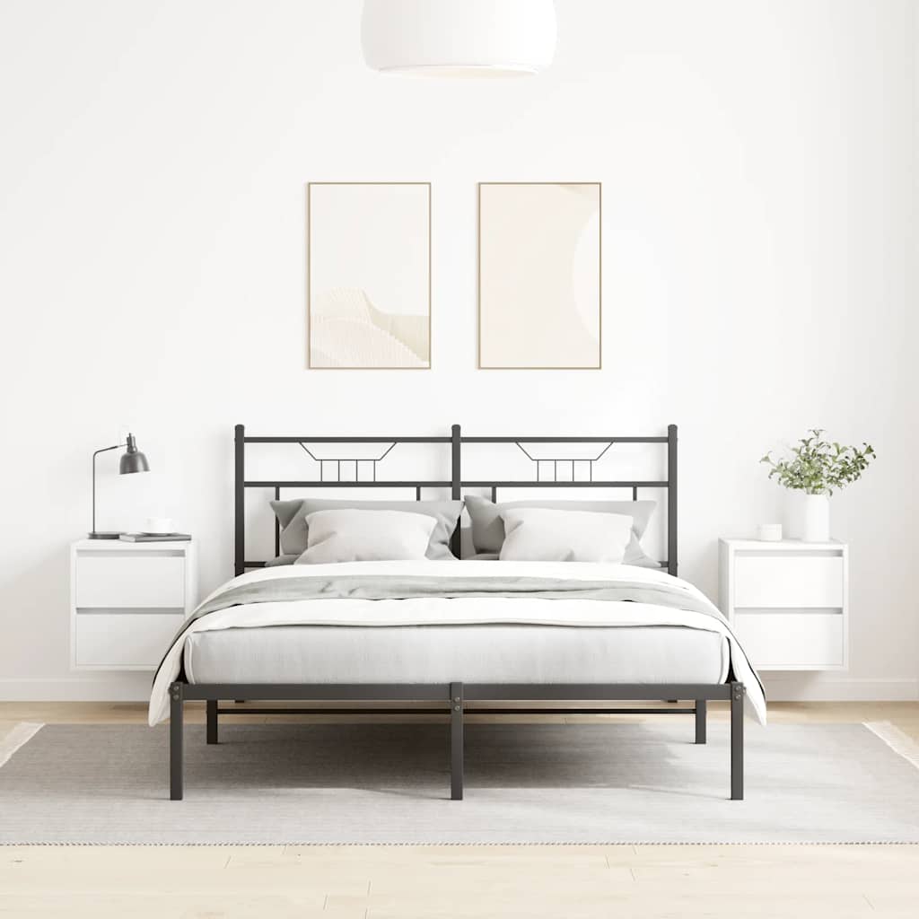 vidaXL Wand-Nachttische 2 Stk. Weiß 38x34x40 cm - Image 3