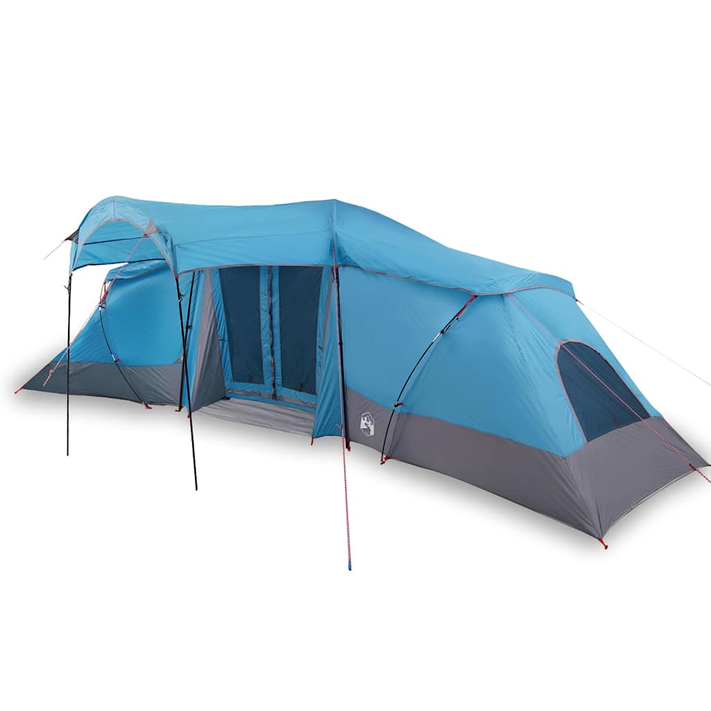 vidaXL Tentes avec toit avec évent Bleu 721 x 335 x 212 cm Polyester - Image 3