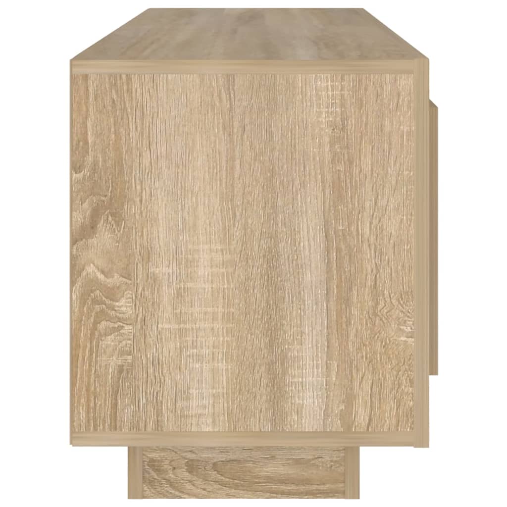 vidaXL Mueble de TV madera contrachapada roble Sonoma 102x35x45 cm - Image 6