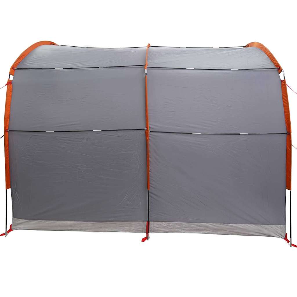 vidaXL Tienda con techo Gris y naranja 268 x 240 x 191 cm Poliéster - Image 5