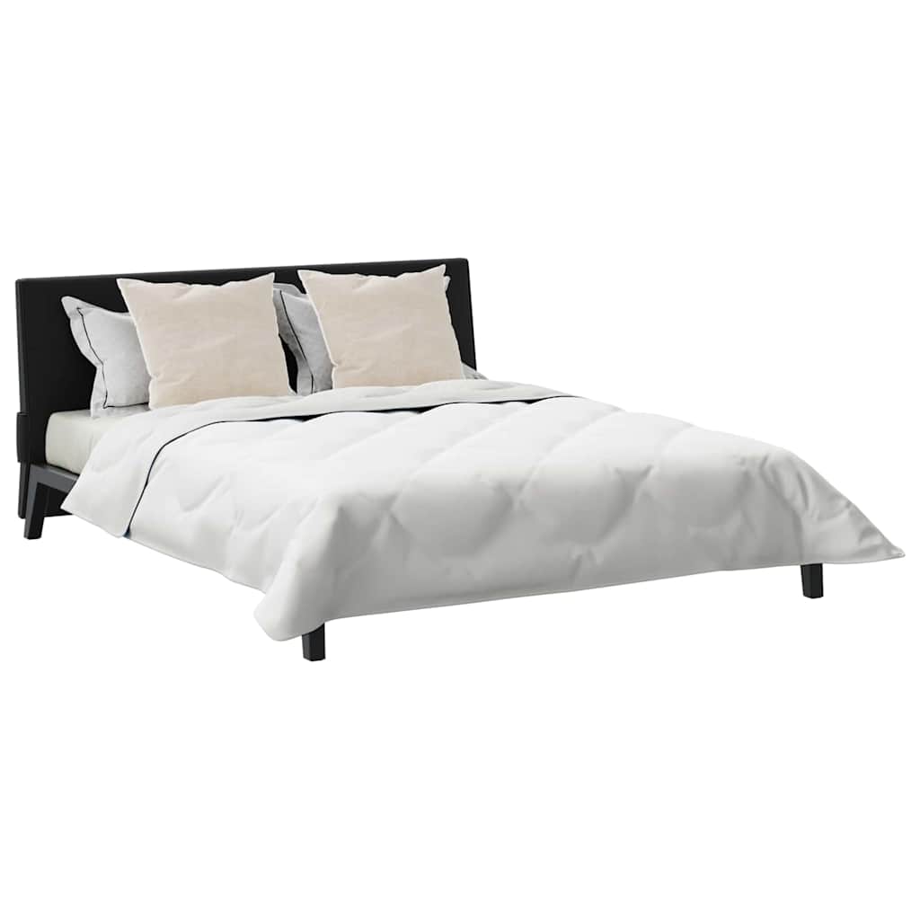 vidaXL Winterbettdecke mit Kissen 3 pcs Weiß Mikrofaser - Image 3