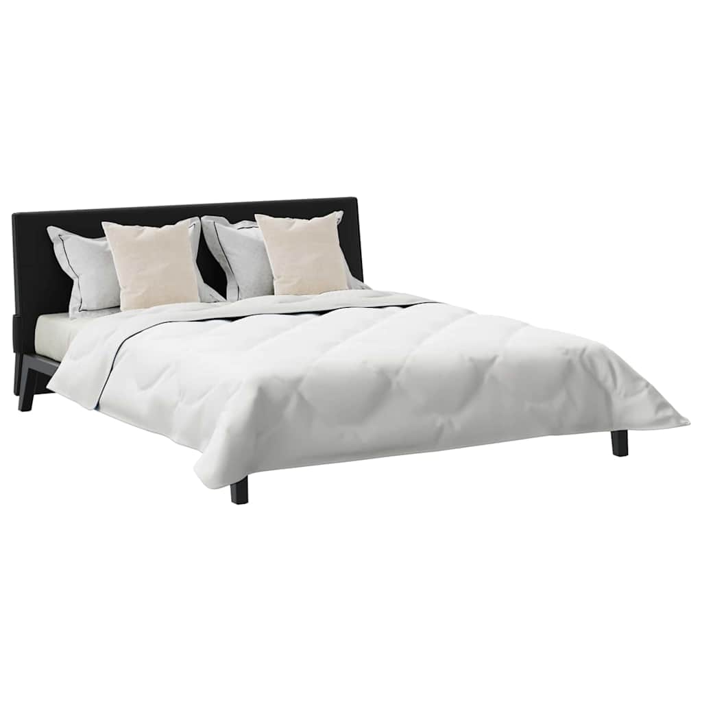 vidaXL Winterbettdecke mit Kissen 3 pcs Weiß Mikrofaser - Image 3