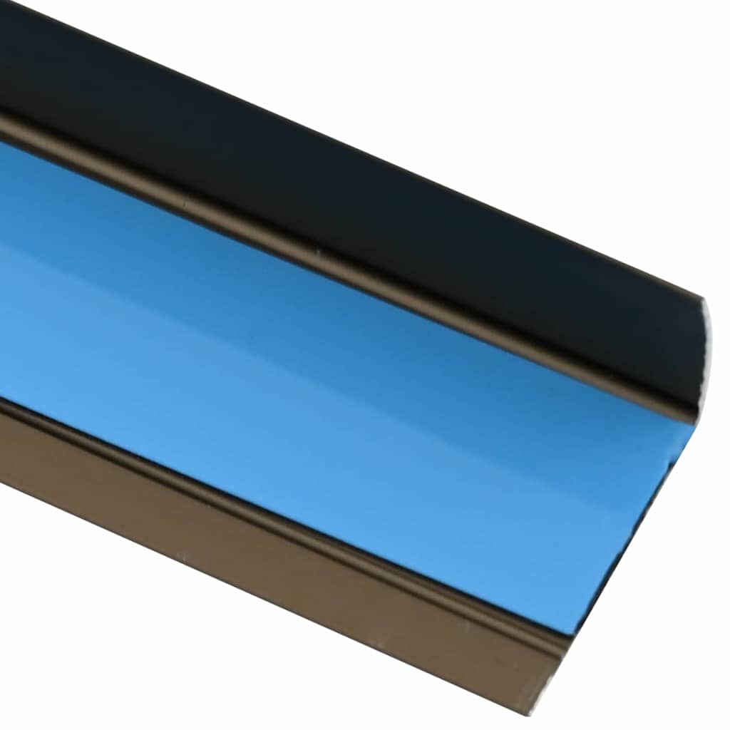 vidaXL Treppenkantenprofile 10 pcs Braun 67 cm Aluminium - Image 5