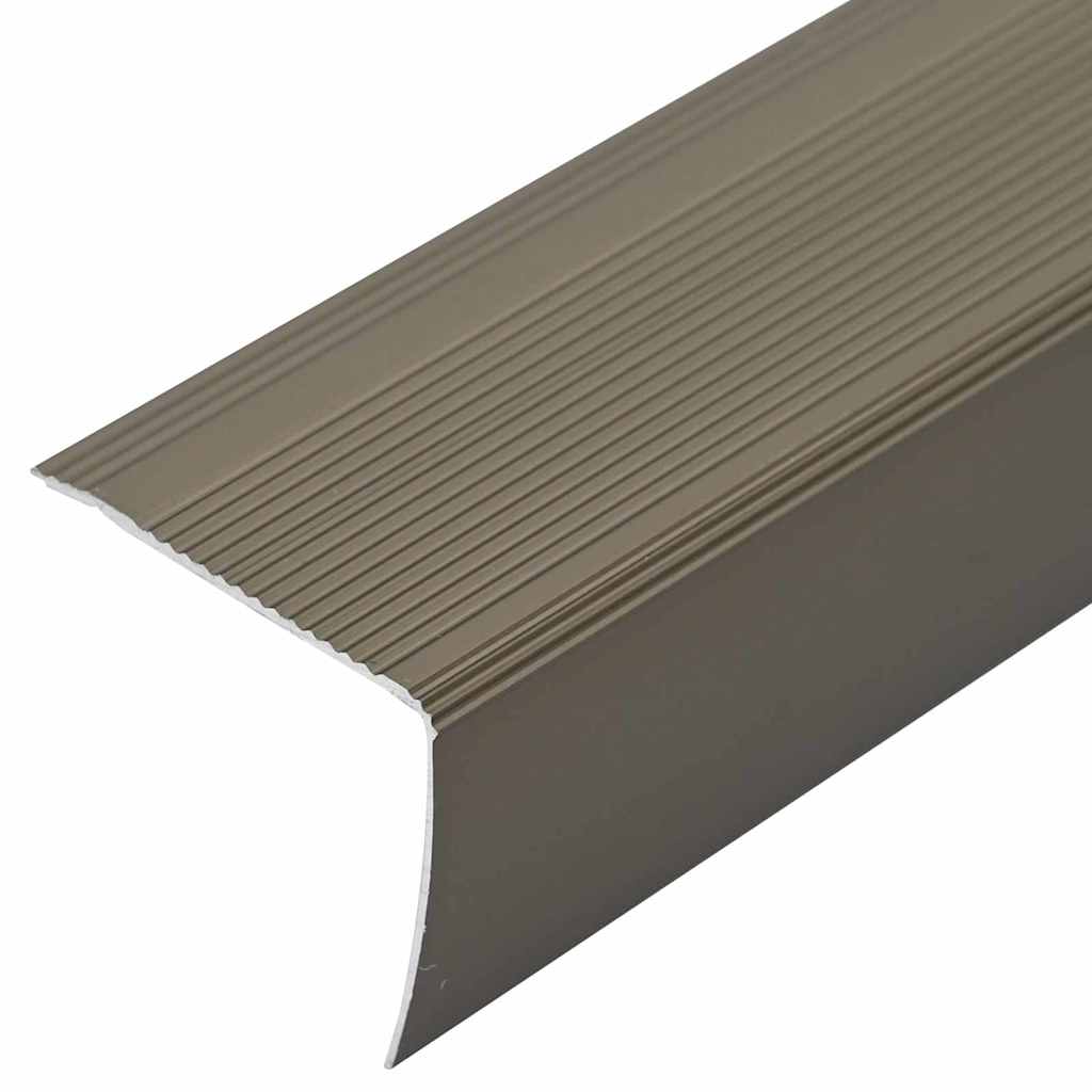 vidaXL Treppenkantenprofile 30 pcs Champagner 67 cm Aluminium - Image 6