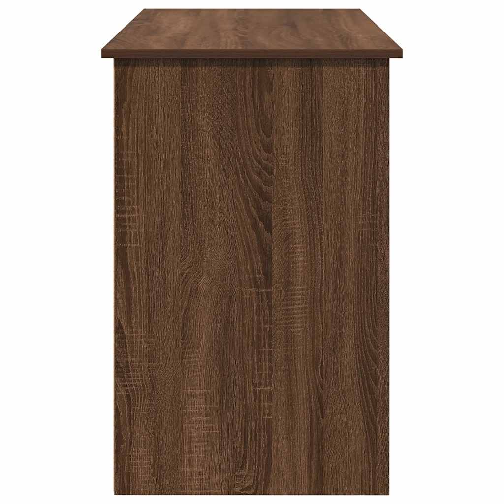 vidaXL Schreibtisch Braun Eichen-Optik 102x50x75 cm Holzwerkstoff - Image 6