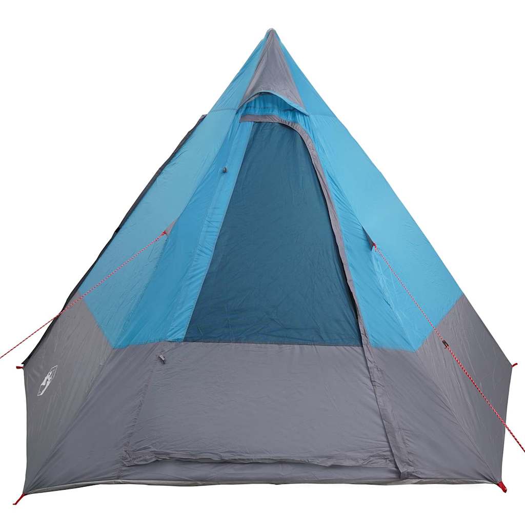 vidaXL Campingzelt Blau 482 x 360 x 227 cm Polyester - Image 5