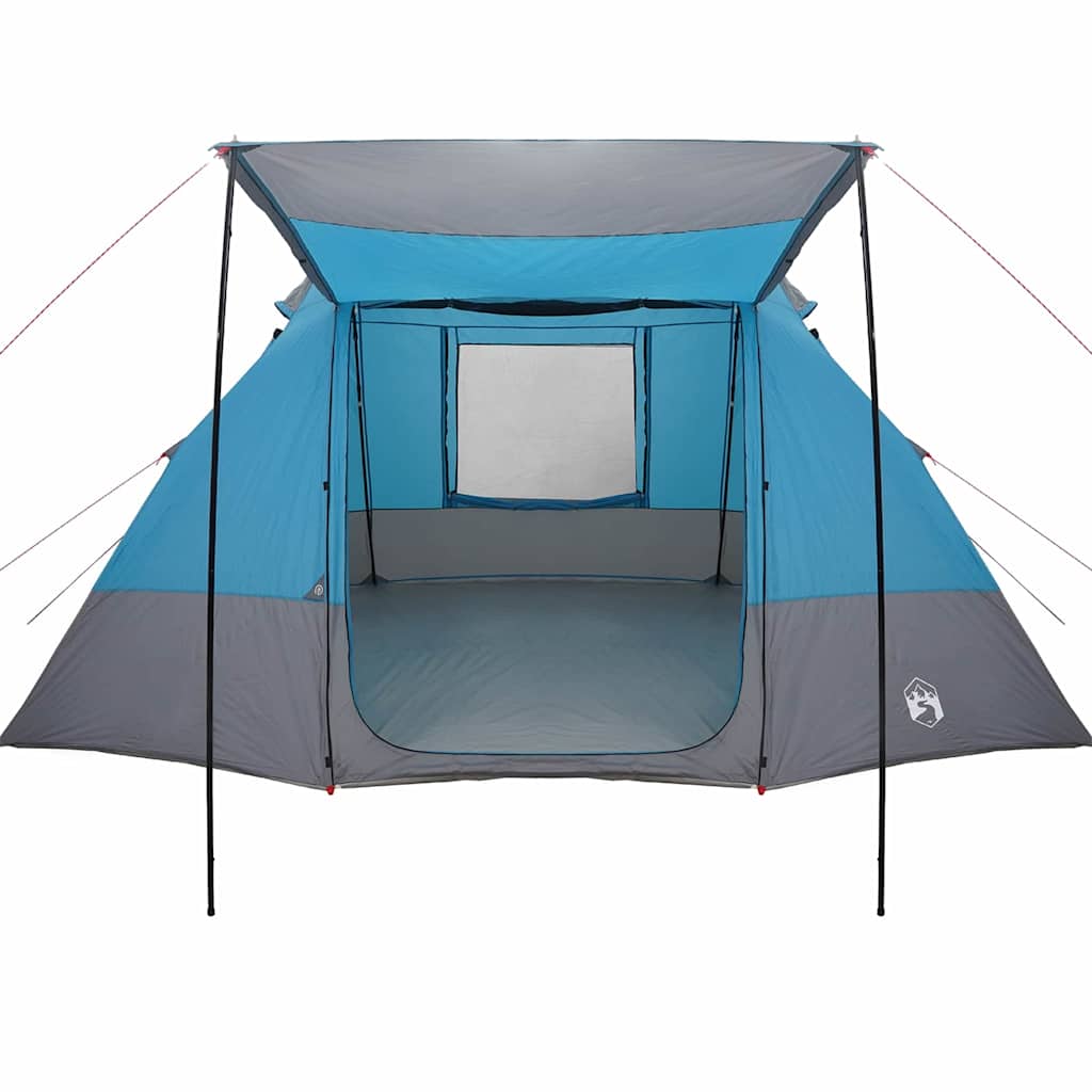 vidaXL Campingzelt Blau 482 x 360 x 227 cm Polyester - Image 4