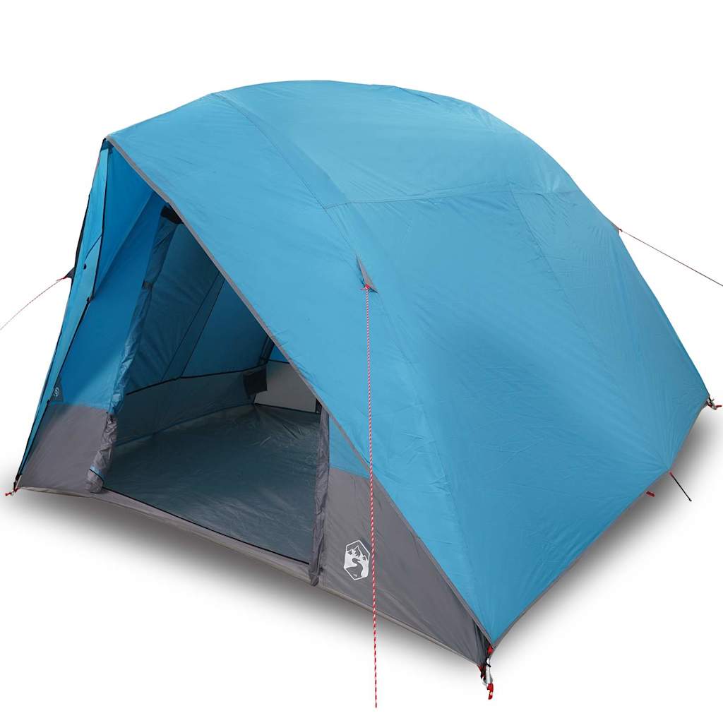 vidaXL Campingzelt Blau 275 x 230 x 140 cm Polyester - Image 3