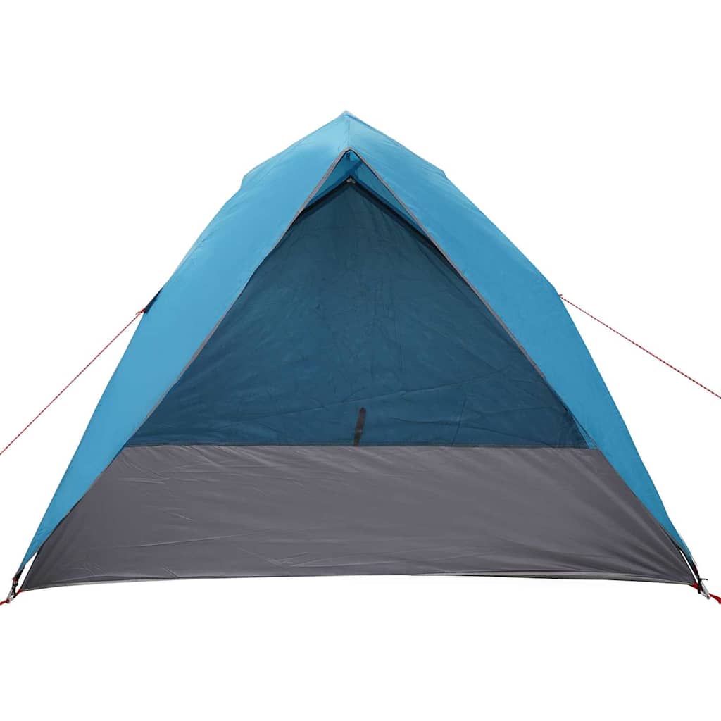 vidaXL Campingzelt Blau 275 x 230 x 140 cm Polyester - Image 6