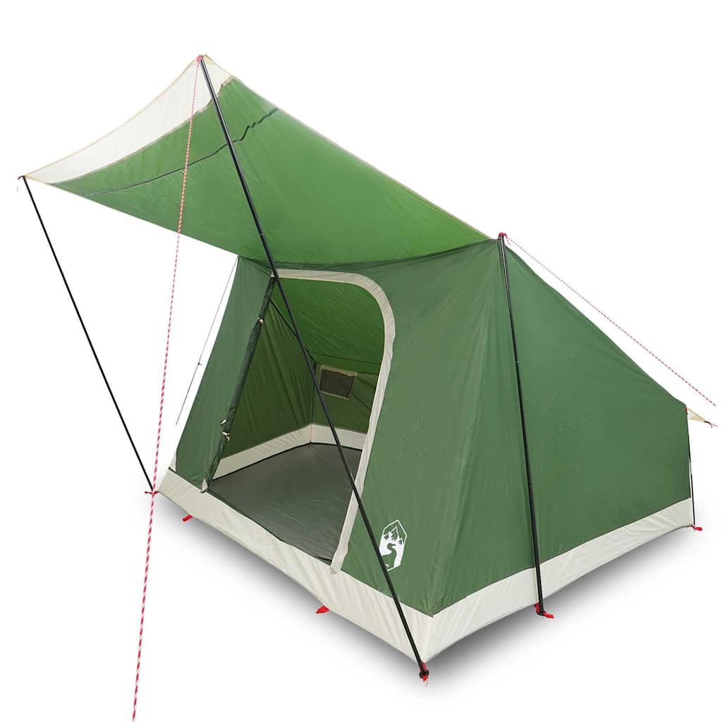 vidaXL Campingzelt Grün 282 x 225 x 154 cm Polyester - Image 3