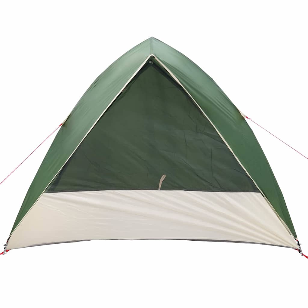 vidaXL Campingzelt Grün 320 x 275 x 190 cm Polyester - Image 6