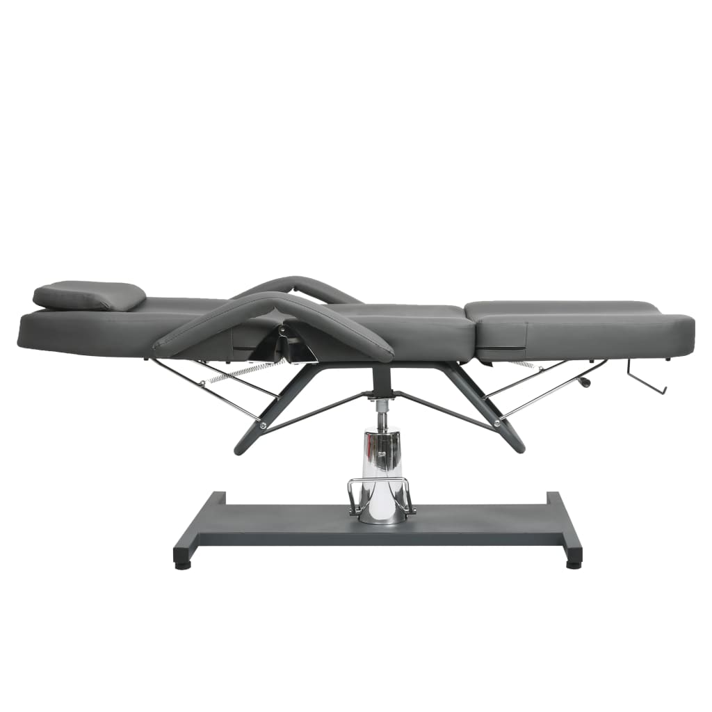 vidaXL Massagetisch Grau 180x62x(87-112) cm - Image 4