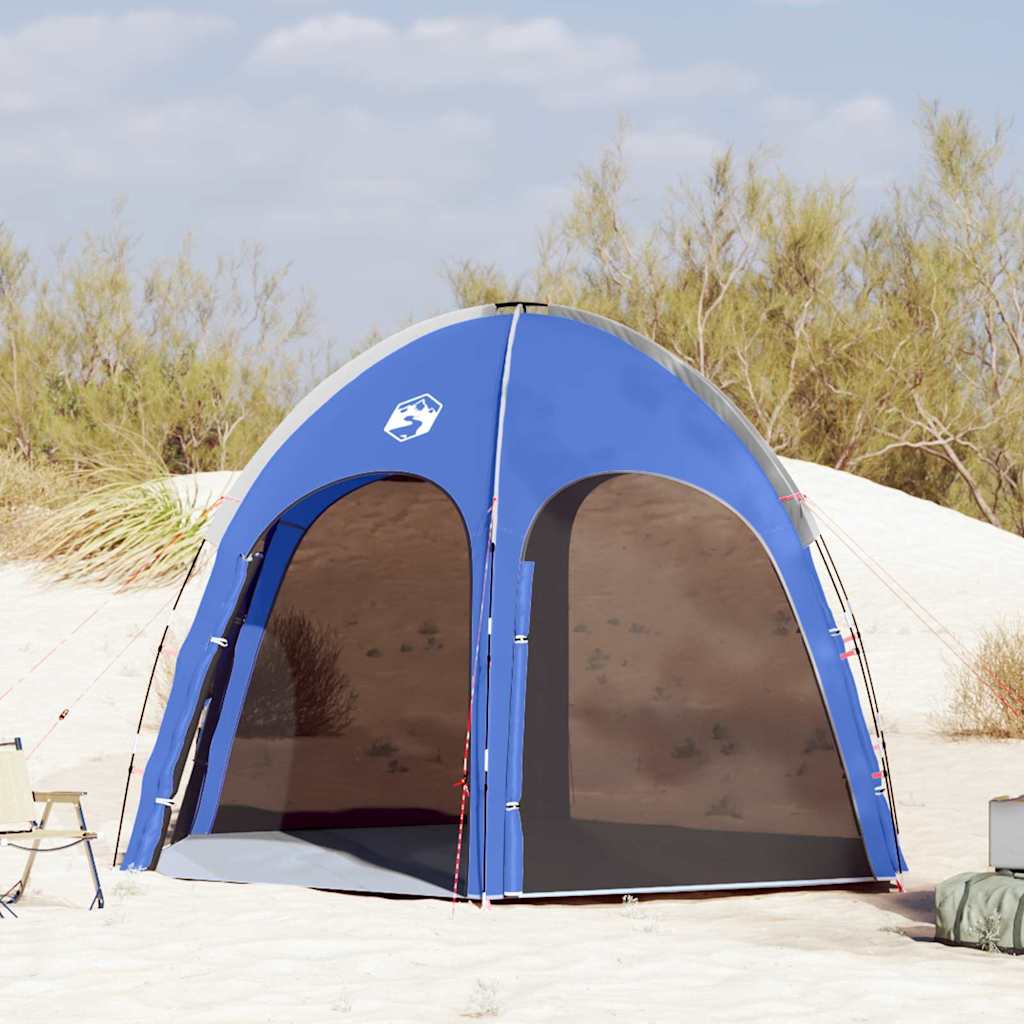 vidaXL Tente de Piscine bleu azur 366 x 305 x 231 cm Polyester