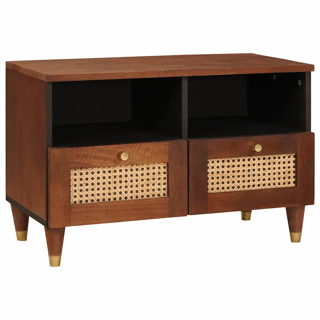 vidaXL Gabinetes y estantes de almacenamiento de medios Marrón