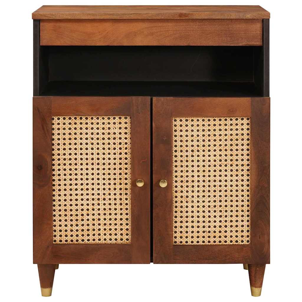 vidaXL Gabinetes y estantes de almacenamiento de medios Marrón - Image 3