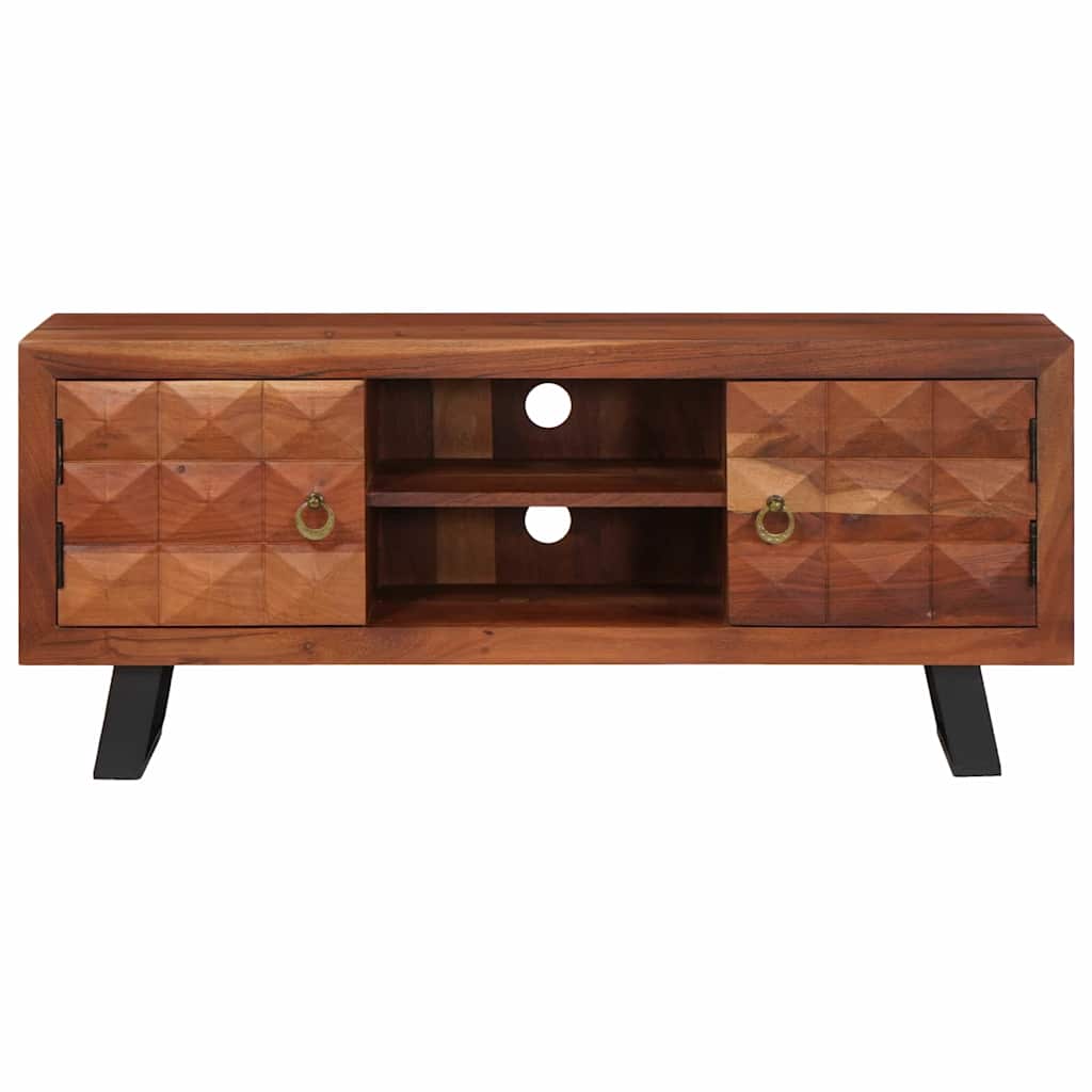 vidaXL Gabinetes y estantes de almacenamiento de medios con estante - Image 5