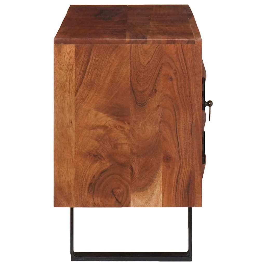 vidaXL Gabinetes y estantes de almacenamiento de medios con estante - Image 6