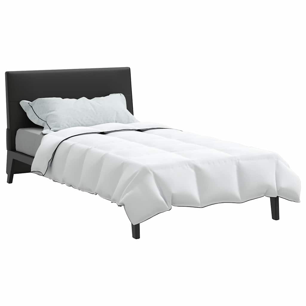 vidaXL Winterbettdecke Weiß 140 x 220 cm Feder - Image 3