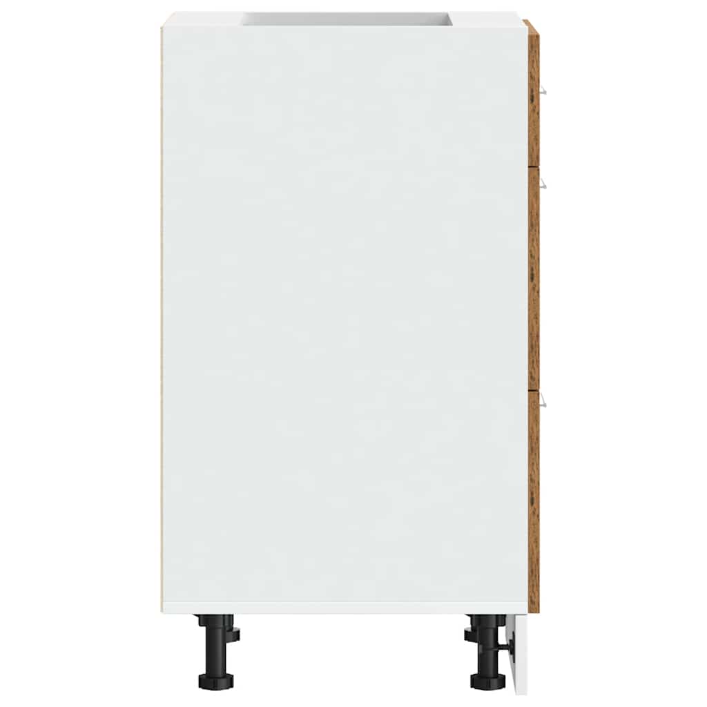 vidaXL Unterschrank Lyon Altholz-Optik 40x46x81,5 cm Holzwerkstoff - Image 6