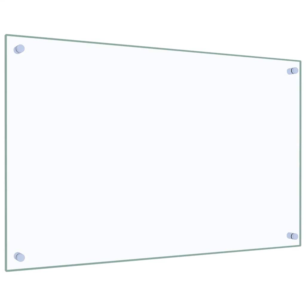 vidaXL Küchenrückwand Transparent 80×50 cm Hartglas - Image 5