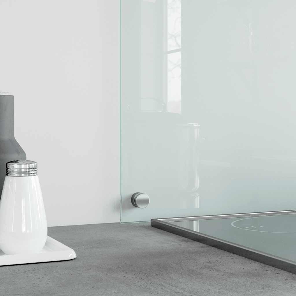 vidaXL Küchenrückwände 2 Stk. Transparent 80x50 cm Hartglas - Image 3