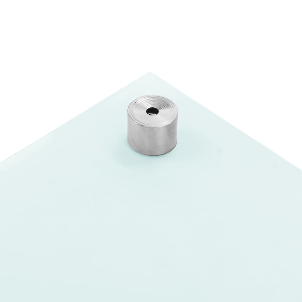 vidaXL Küchenrückwand Weiß 100x50 cm Hartglas - Image 5