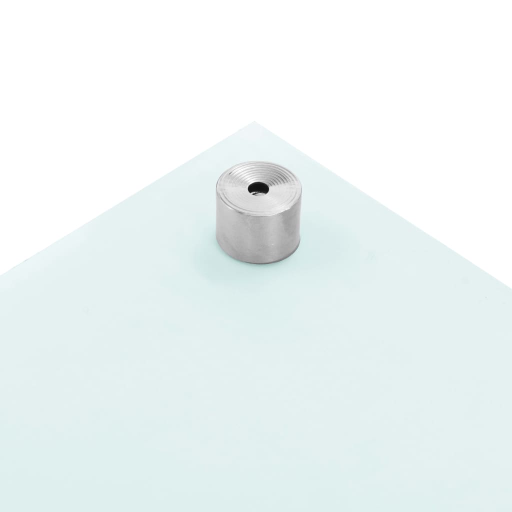 vidaXL Küchenrückwand Weiß 100x40 cm Hartglas - Image 5