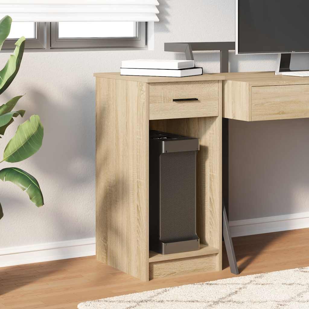 vidaXL Computerschrank mit Schublade Sonoma-Eiche 35x45x77 cm - Image 3