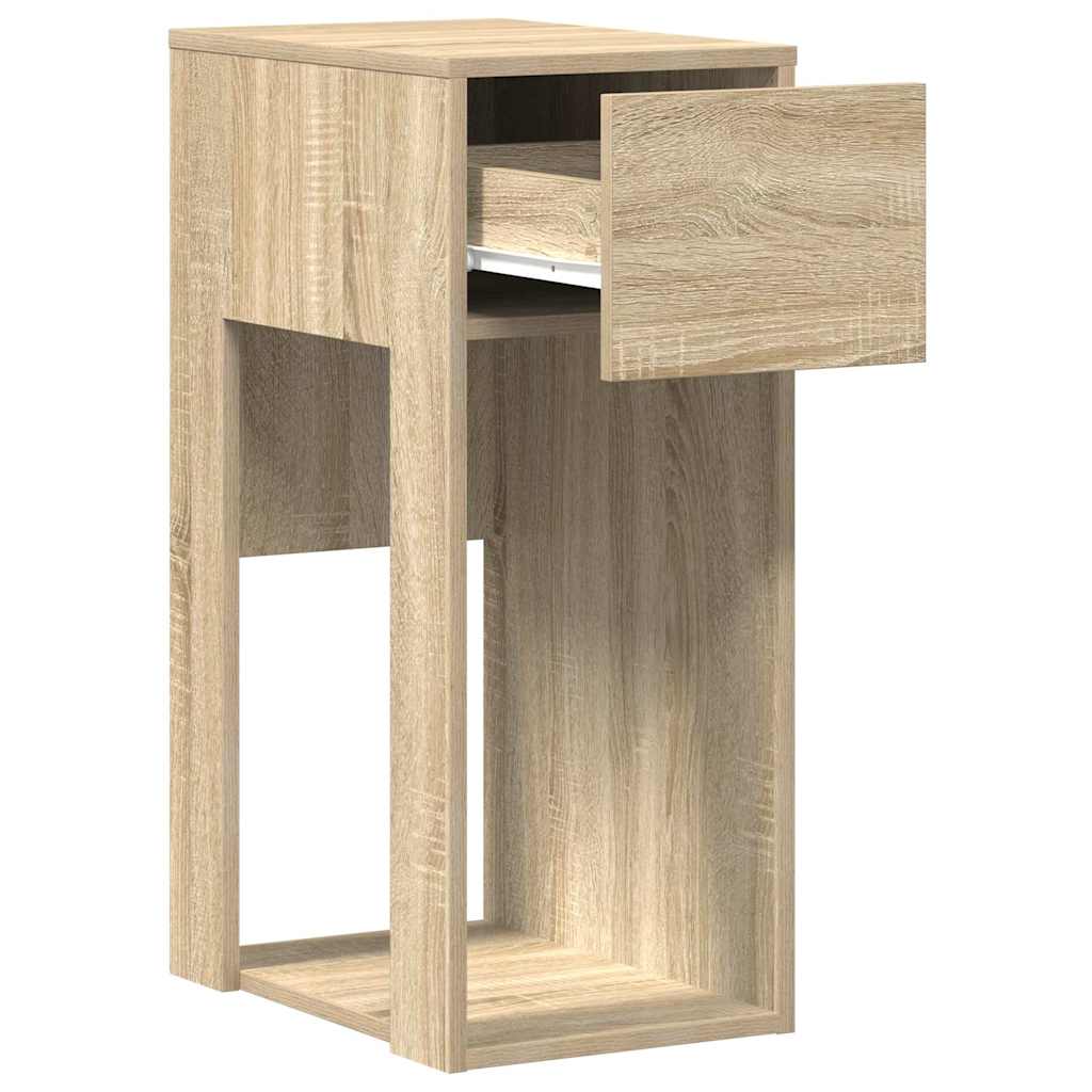 vidaXL Computerschrank mit Schublade Sonoma-Eiche 30x44x74 cm - Image 4