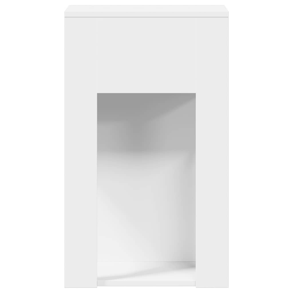 vidaXL Computerschrank mit Schublade Weiß 30x44x74 cm - Image 6