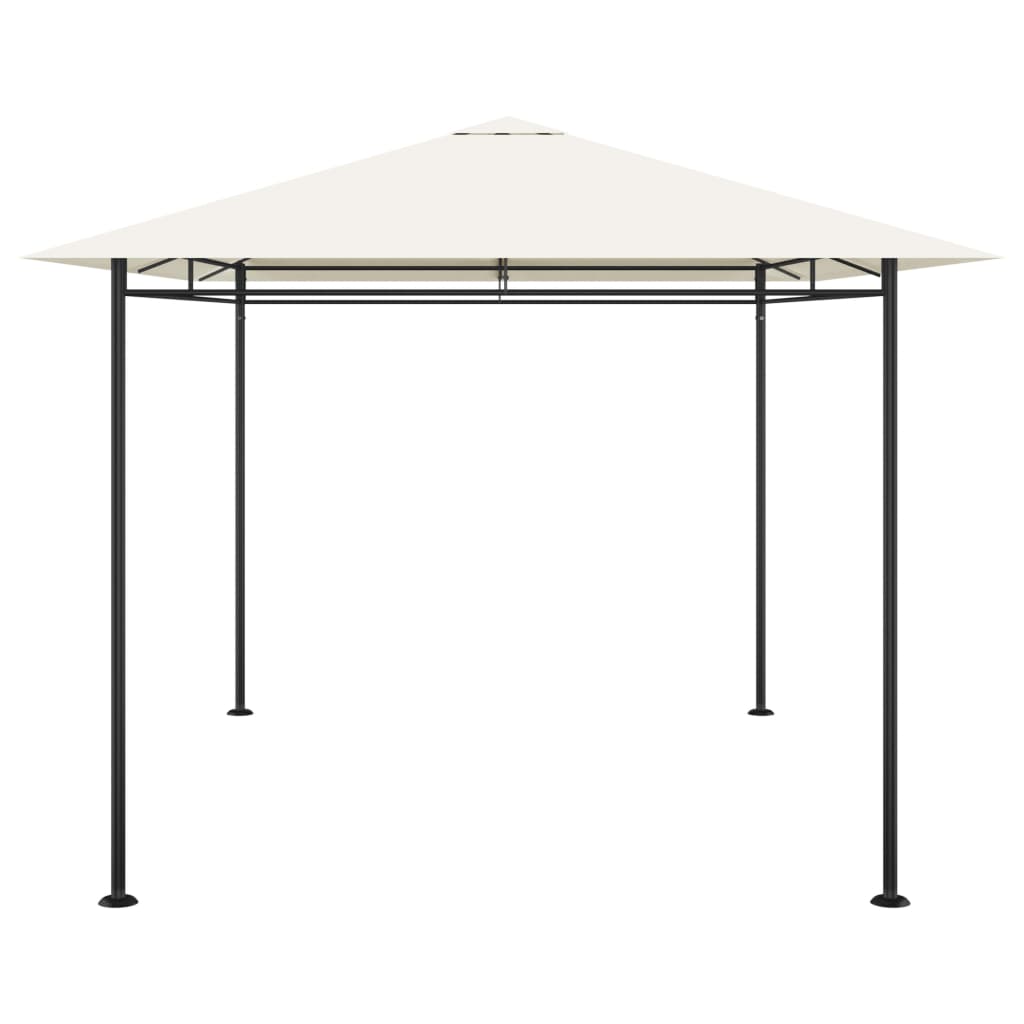 vidaXL Pavillon 384x281x270 cm Creme 180 g/m² - Image 3