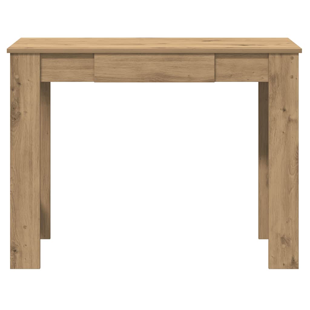 vidaXL Schreibtisch Artisan-Eiche 100x45x75 cm Holzwerkstoff - Image 4