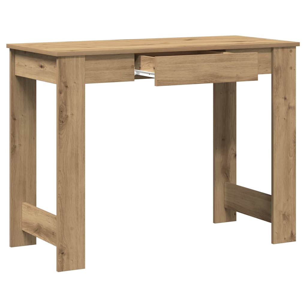 vidaXL Schreibtisch Artisan-Eiche 100x45x75 cm Holzwerkstoff - Image 5