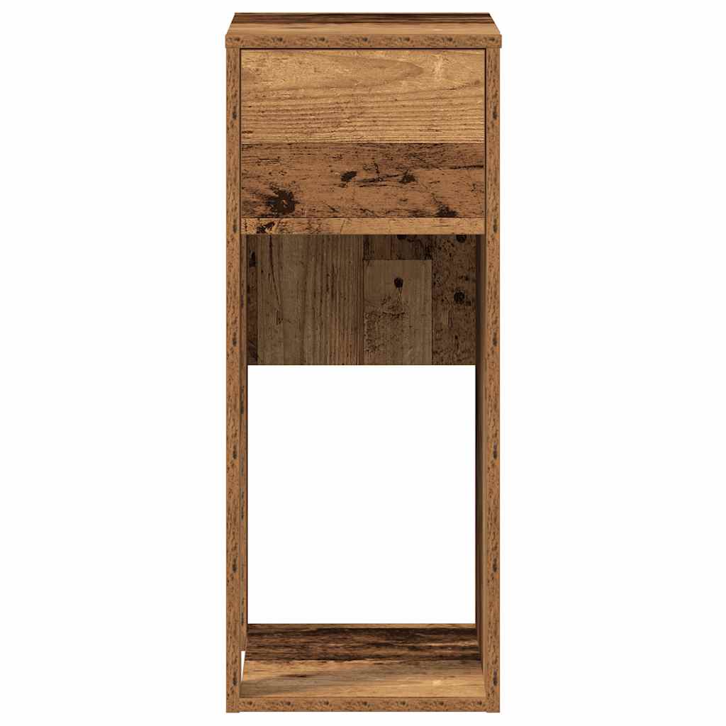 vidaXL Computerschrank mit Schublade Altholz-Optik 30x44x74 cm - Image 5