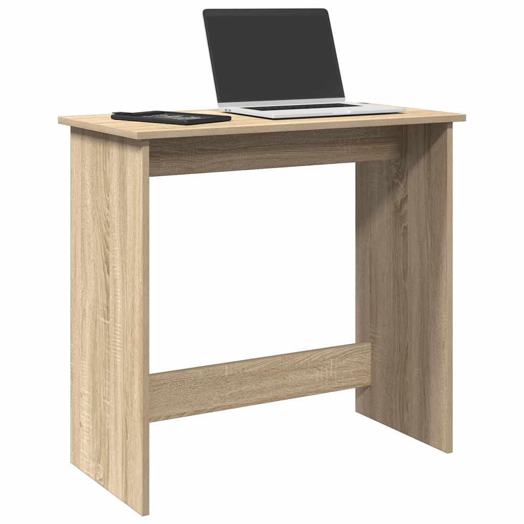 vidaXL Schreibtisch Sonoma-Eiche 80x40x75 cm Holzwerkstoff