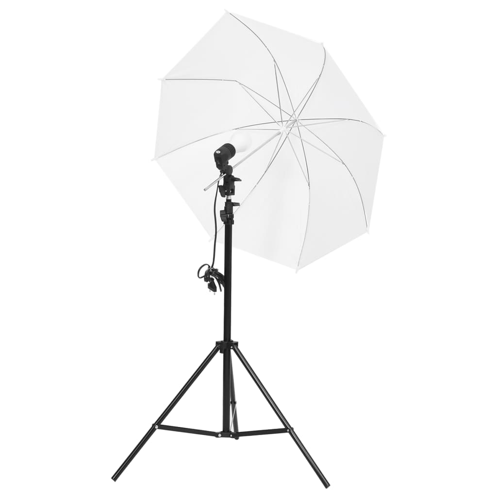 vidaXL Fotostudio-Set mit Leuchten, Hintergrund und Reflektor - Image 3