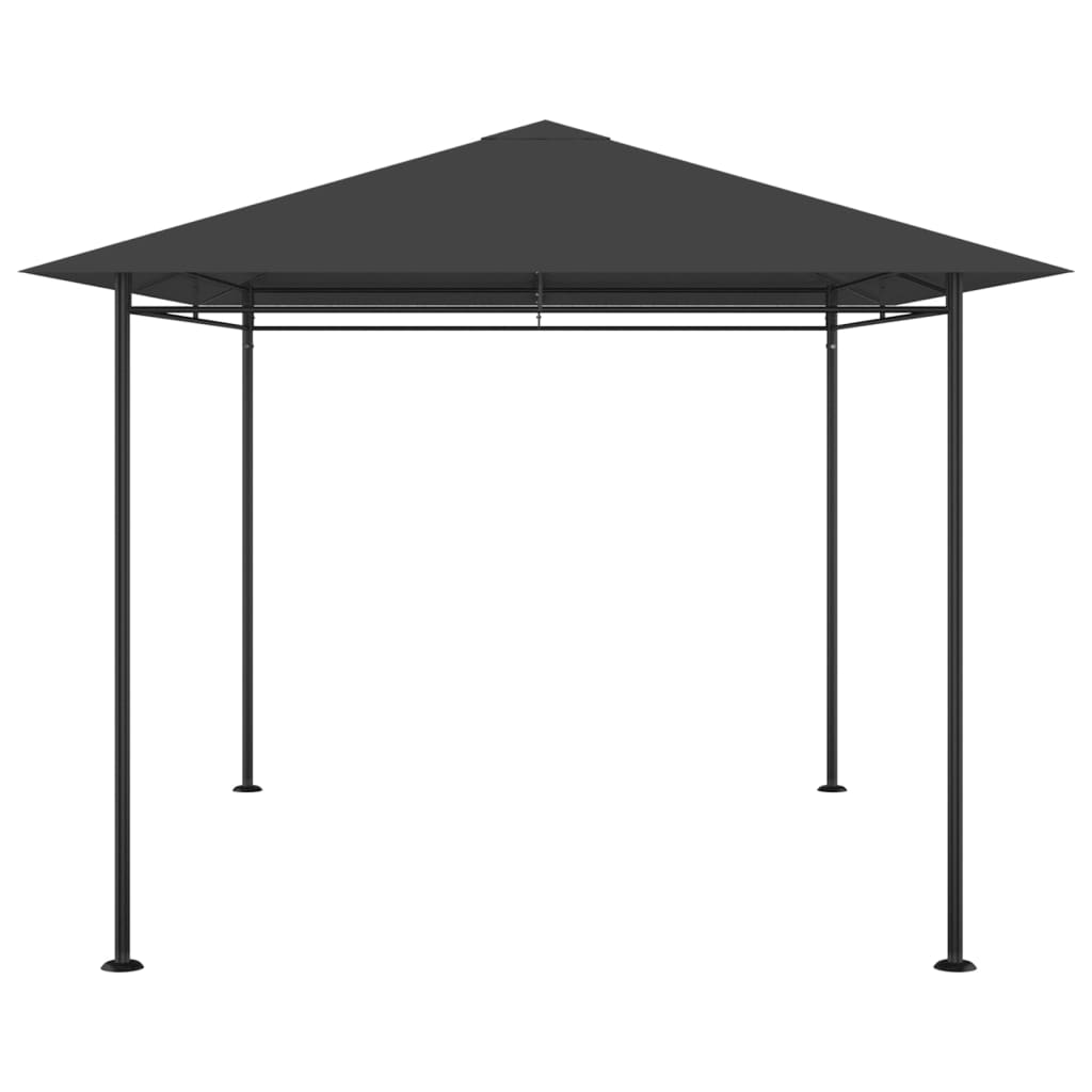 vidaXL Pavillon 384x281x270 cm Anthrazit 180 g/m² - Image 3