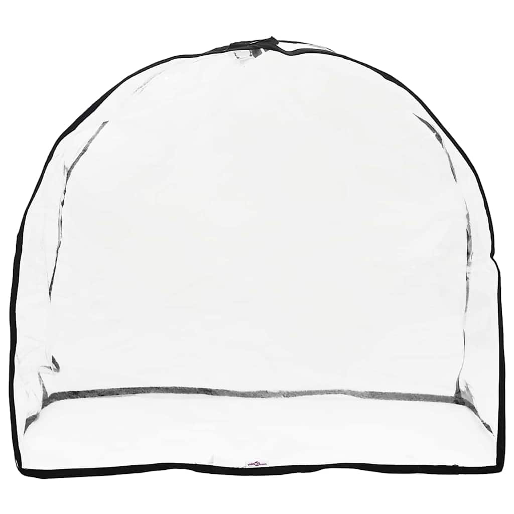 vidaXL Tier Kinderwagenabdeckung Transparent 65 x 32 x 57 cm PVC - Image 3