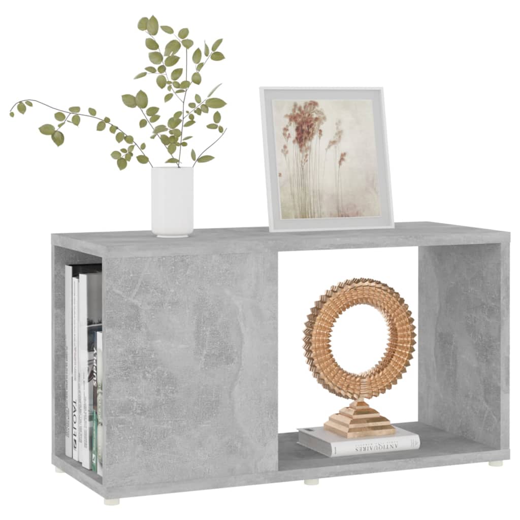 vidaXL TV-Schrank Betongrau 60x24x32 cm Holzwerkstoff - Image 4
