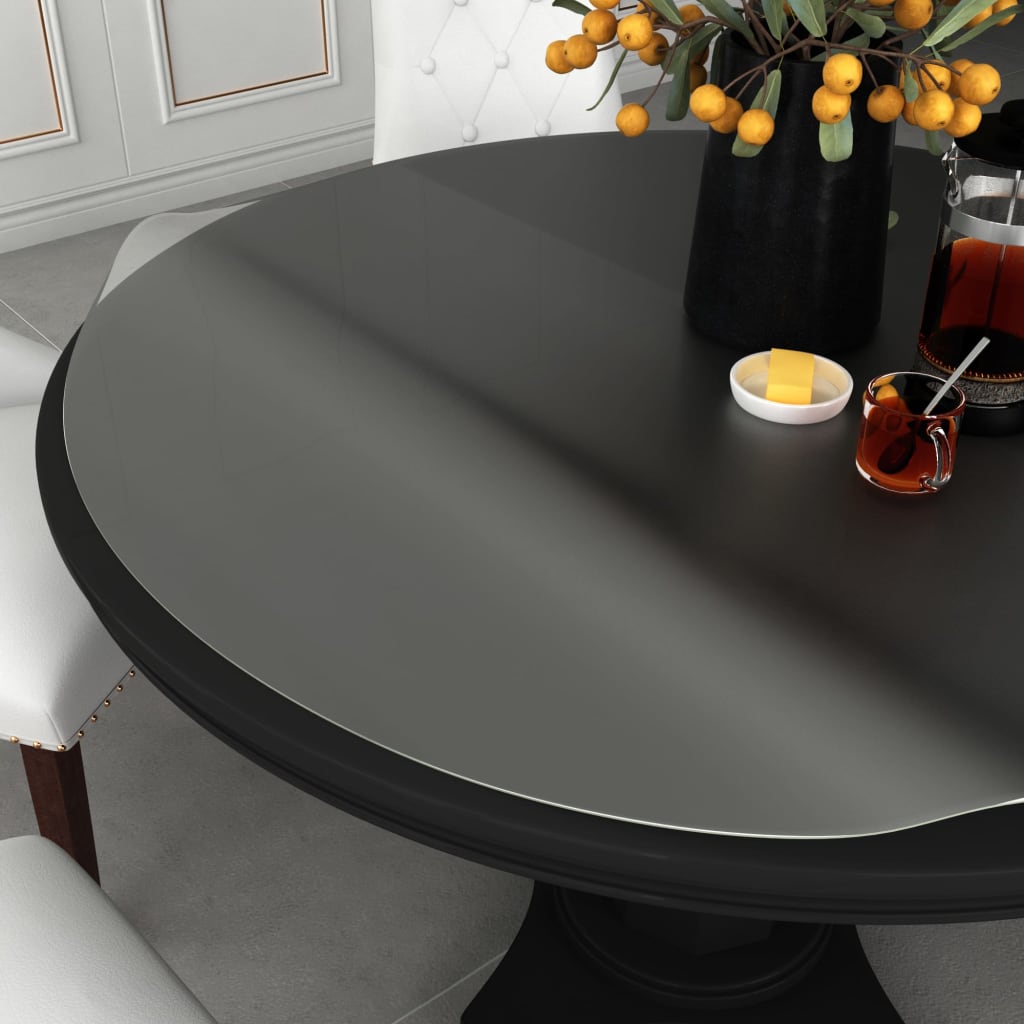 vidaXL Protector de mesa PVC mate Ø 60 cm 1,6 mm