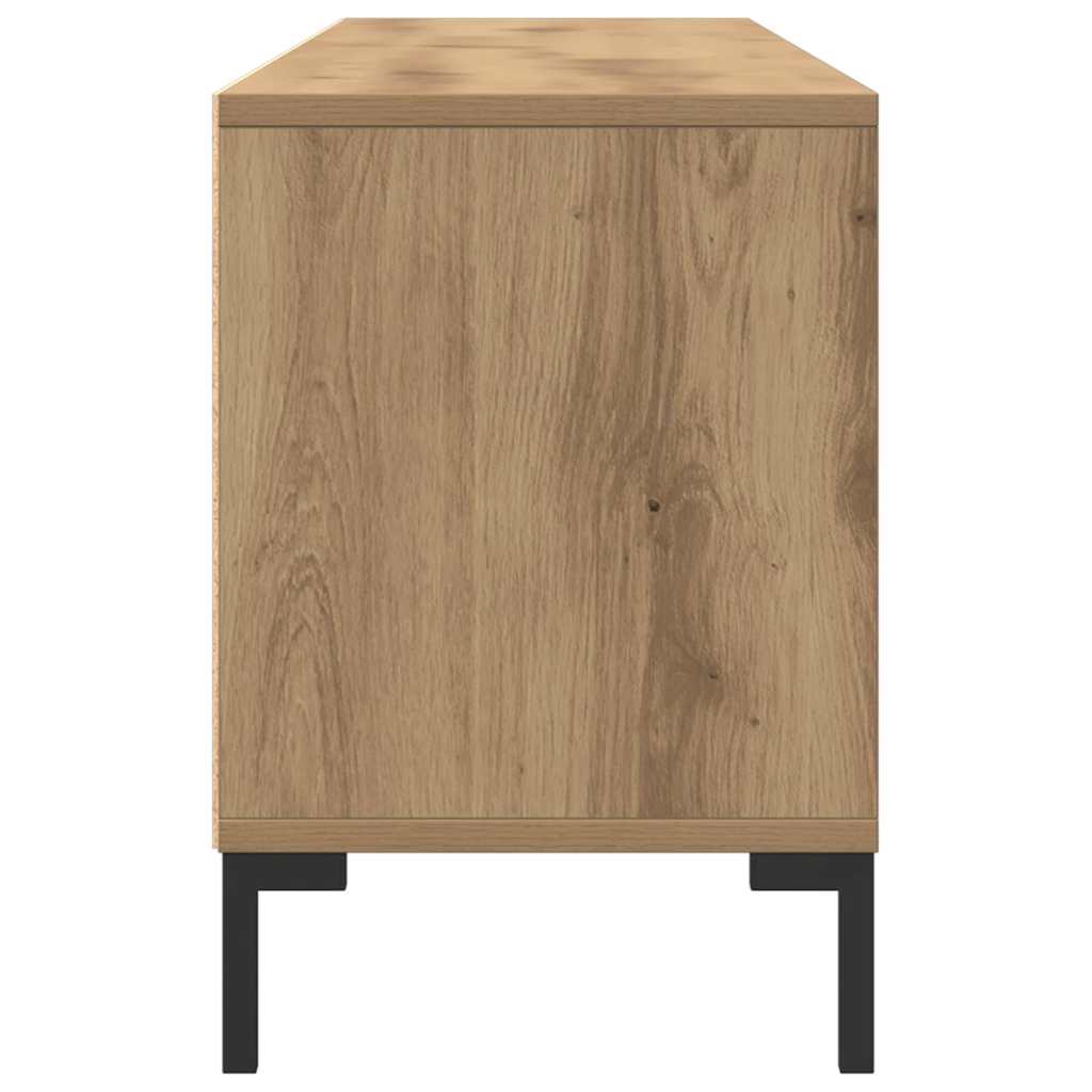 vidaXL Mueble de TV madera de ingeniería roble artisan 150x30x44,5 cm - Image 6