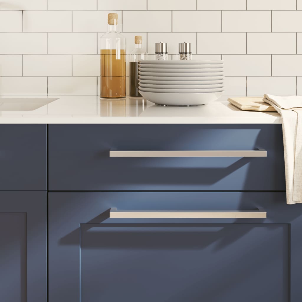 vidaXL Möbelgriffe 20 Stk. Silbern 320 mm Edelstahl